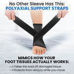Foot Sleeves With Support Straps